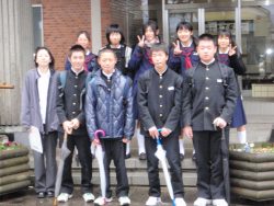 2010高校見学ツアー【12/18 魚津高校】